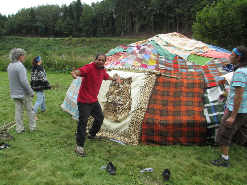 Cérémonie de la Pipe Sacrée  et Temazkal (hutte) avec Ulises