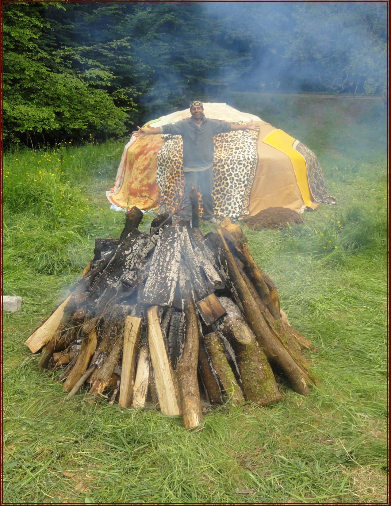 Hutte de sudation guidée par Ulises (TEMAZKAL)